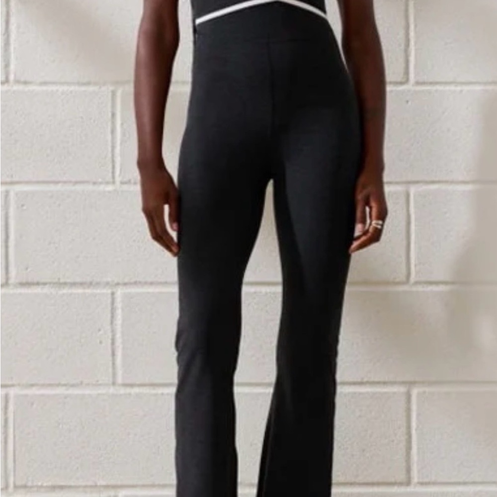 Abercrombie & Fitch Black Flare Jumpsuit